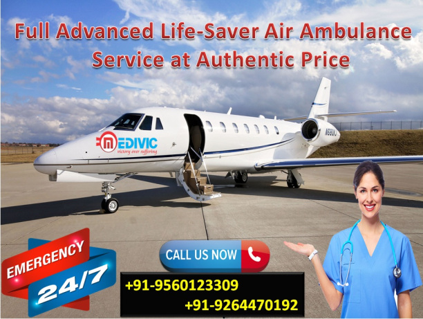 Air Ambulance Medivic Aviation in Mahipalpur