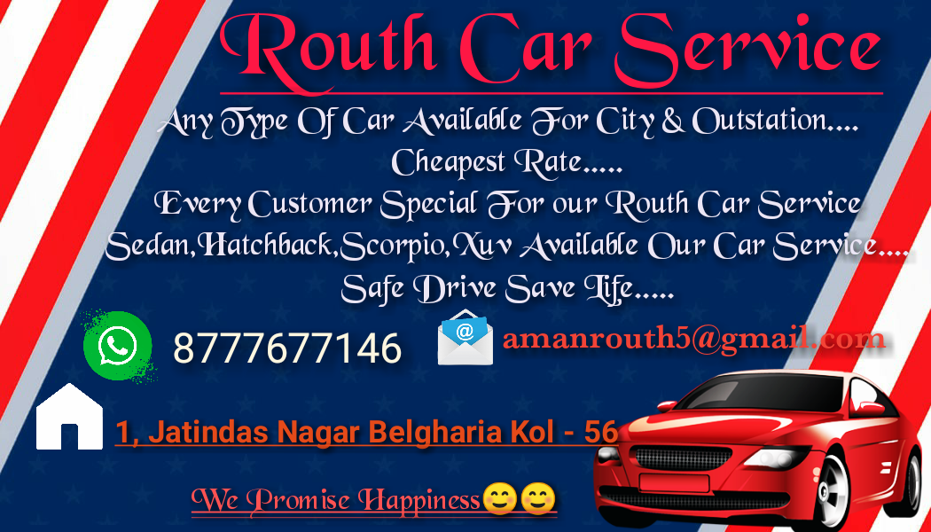 Car Rental Agent Aman Routh in Belgharia