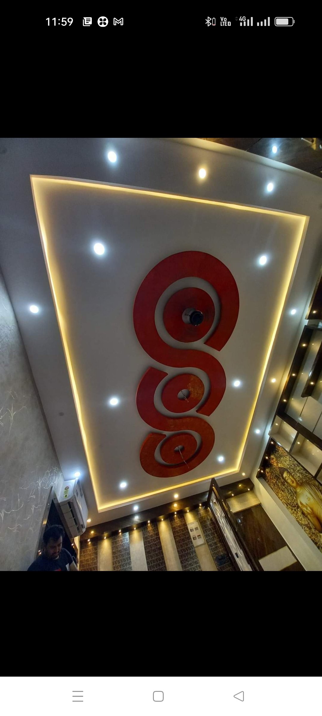 False Ceiling installer Mr. Tamser Ali Ata in Rajarhat Gopalpur