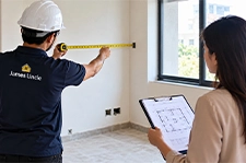 (2) Site Visit & Measurement - Study the actual space and existing conditions.
