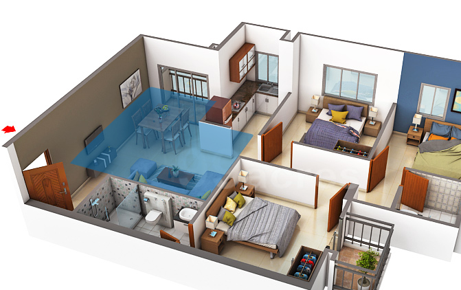 Ethnic Drawing Room