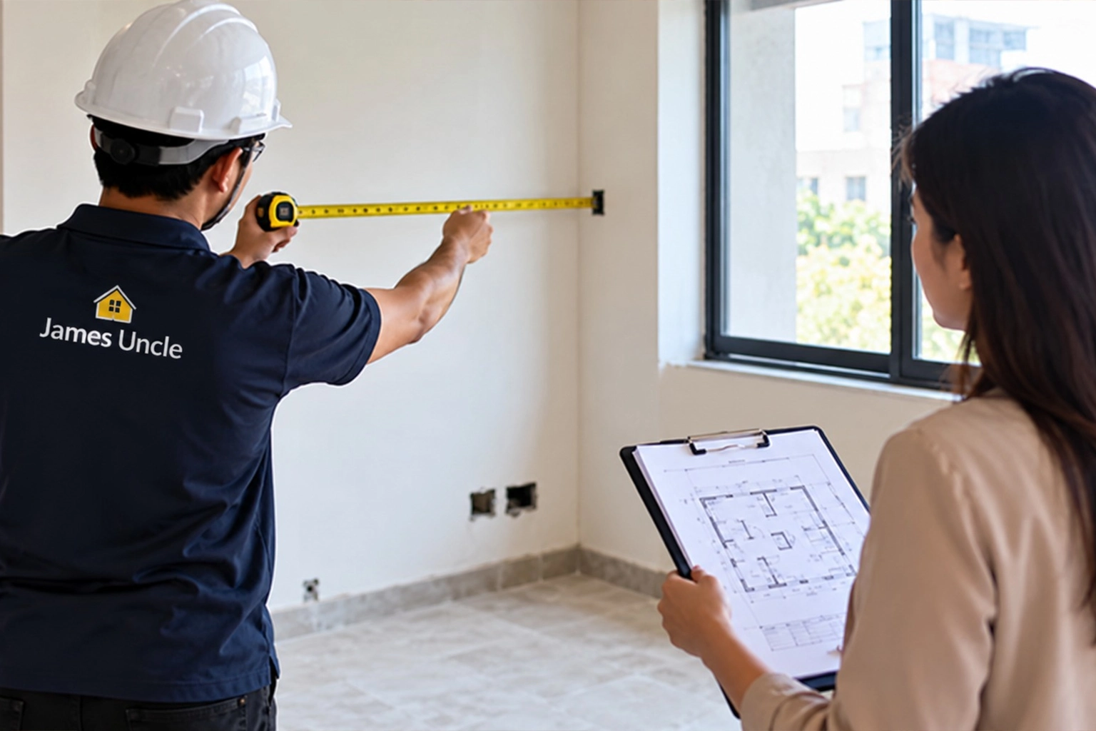 (2) Site Visit & Measurement - Study the actual space and existing conditions.